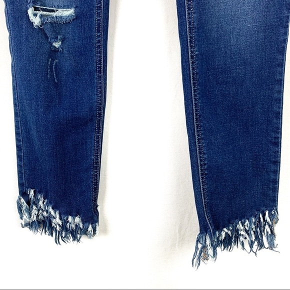 Free People Great Heights frayed distressed jeans, size 26 - Picture 6 of 8